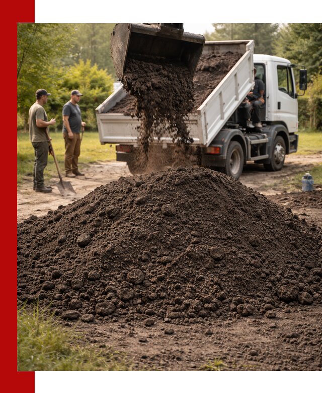 Доставка и продажа чернозема в Новокубанске оптом и в розницу