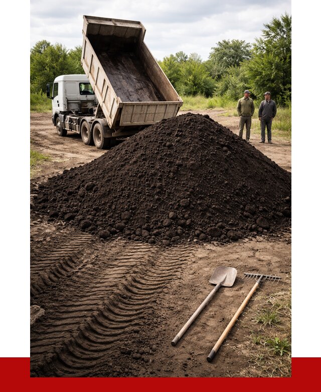 Купить чернозем навалом в Новокубанске от 1248 р. за куб | ПРОНЕРУДНкб