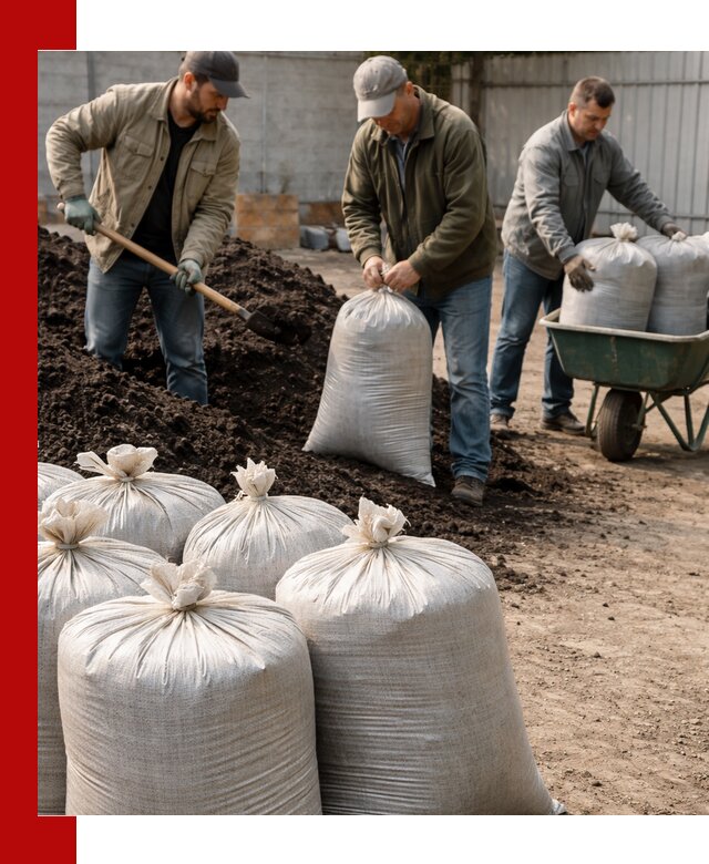 Купить чернозем в мешках с доставкой в Новокубанске