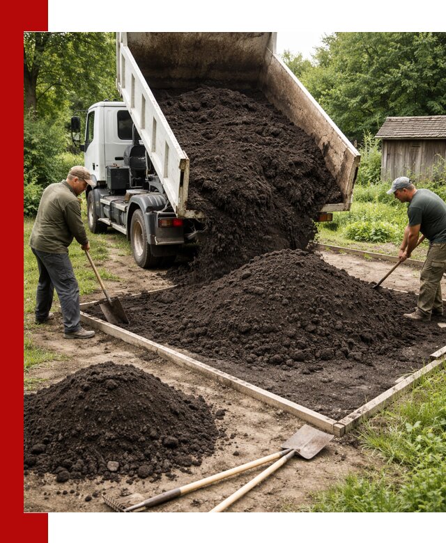 Купить чистый чернозем для огорода с доставкой в Новокубанске