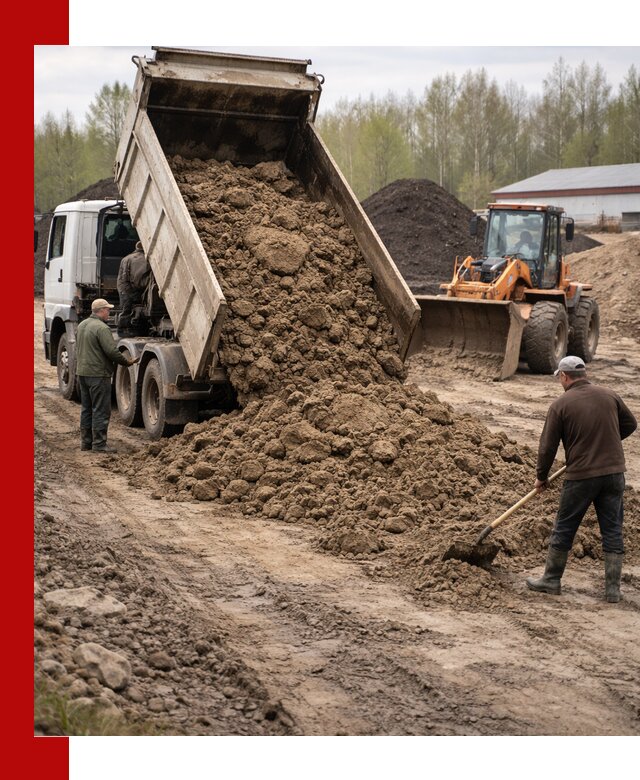 Доставка глин и суглинков в Новокубанске оптом и вкрай