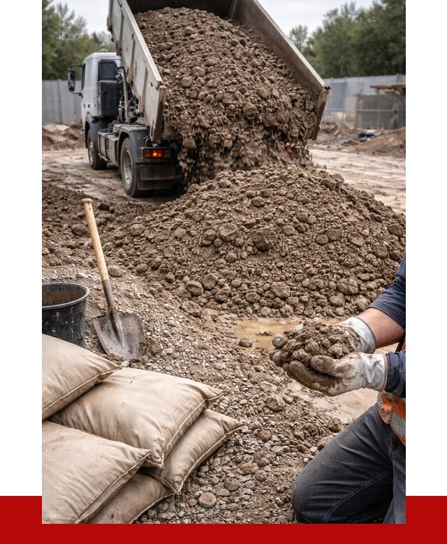 Купить глина для засыпки в Новокубанске от 1248 р. за куб | ПРОНЕРУДНкб