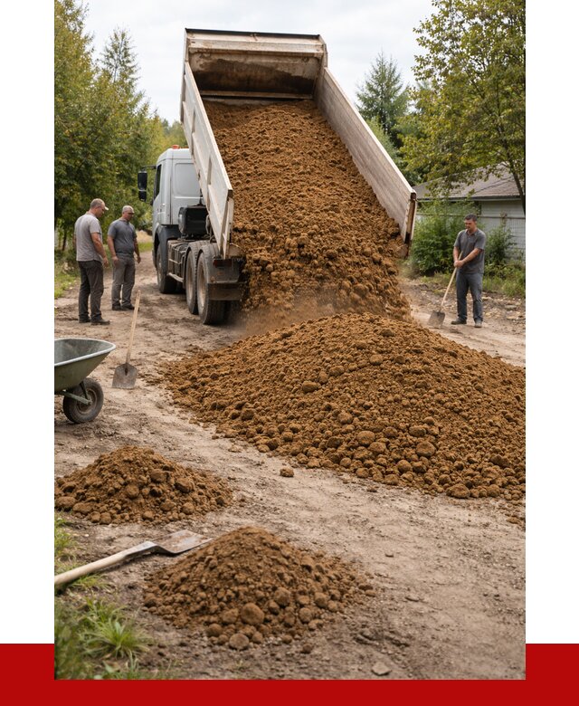 Купить суглинок с доставкой в Новокубанске от 2600 р. за куб | ПРОНЕРУДНкб