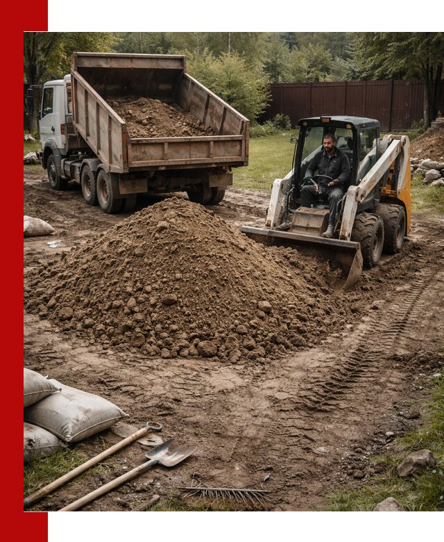 Суглинок для планировки участков в Новокубанске с доставкой и выгрузкой