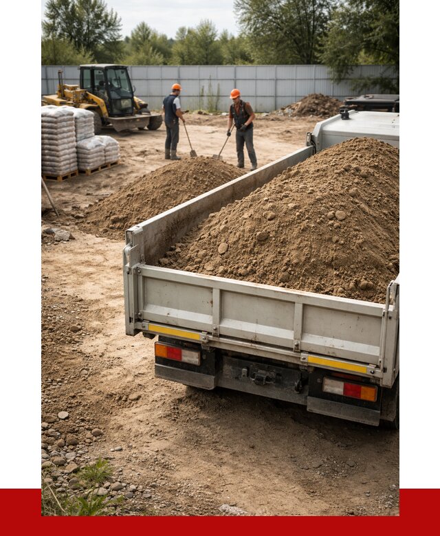 Супесь с доставкой в Новокубанске от 2548 р. за куб | ПРОНЕРУДНкб