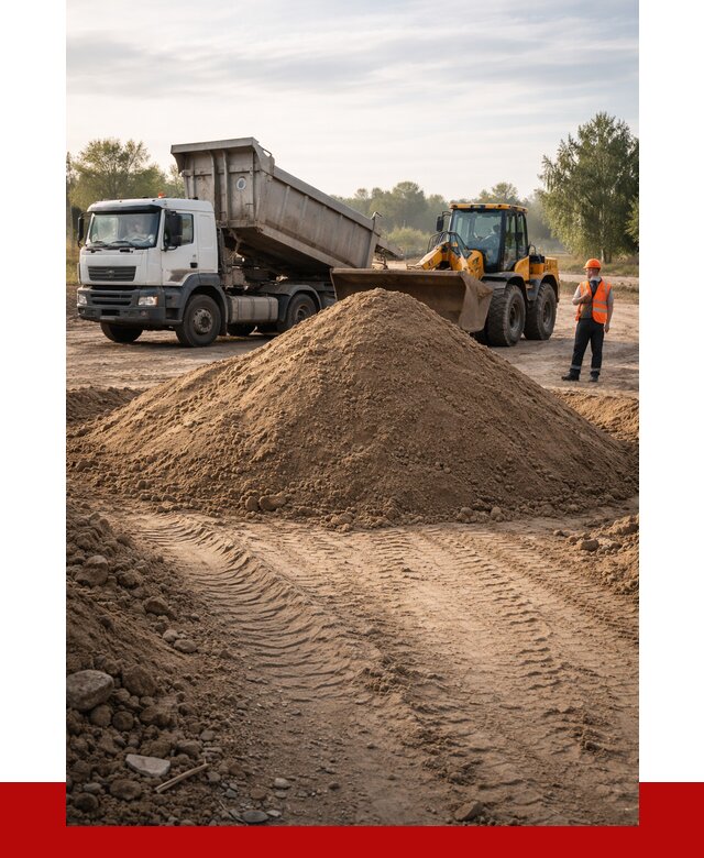 Купить песчаный грунт с доставкой в Новокубанске от 4367 р. | ПРОНЕРУДНкб