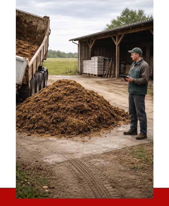 Купить навоз с доставкой в Новокубанске от 1248 р. за куб | ПРОНЕРУДНкб