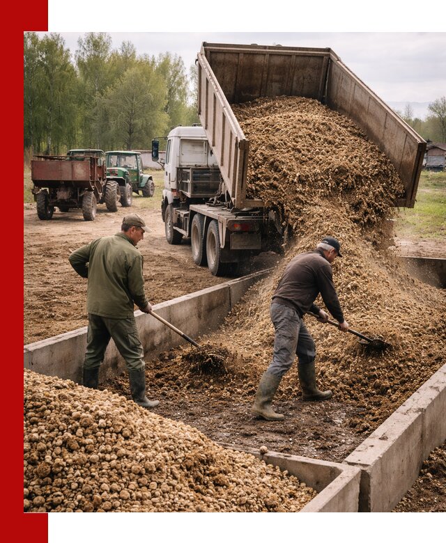 Куриный помет с доставкой в Новокубанске оптом и в розницу