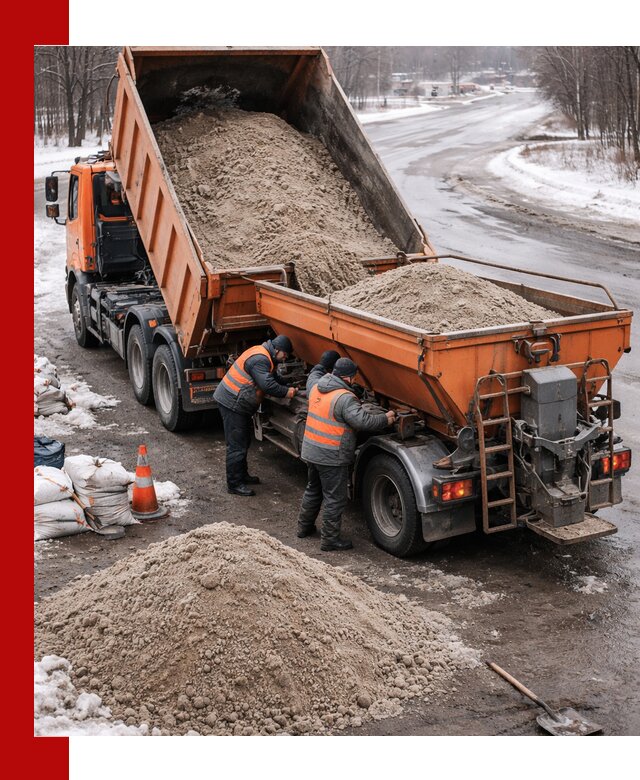 Поставка и вывоз пескосоля в Новокубанске оптом и в розницу