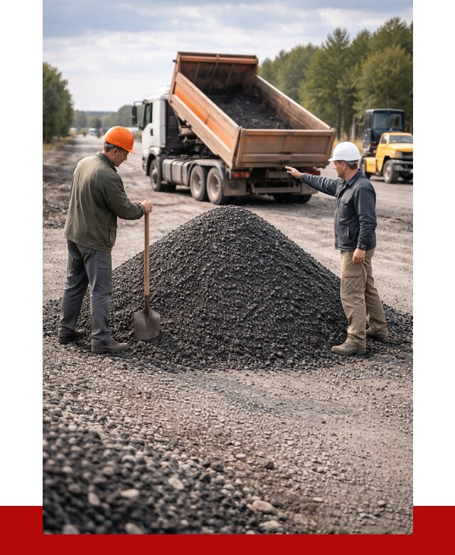 Купить асфальтовую крошку для дорог в Новокубанске от 4367 р. | ПРОНЕРУДНкб