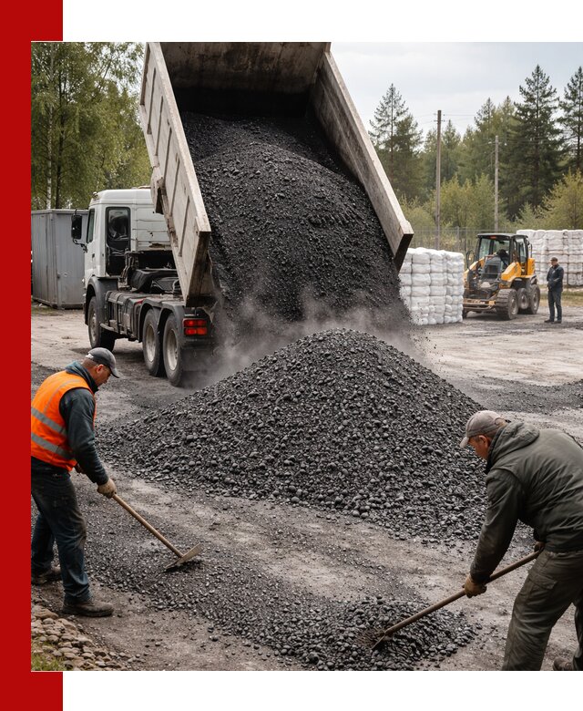 Доставка и продажа асфальтного гранулята в Новокубанске