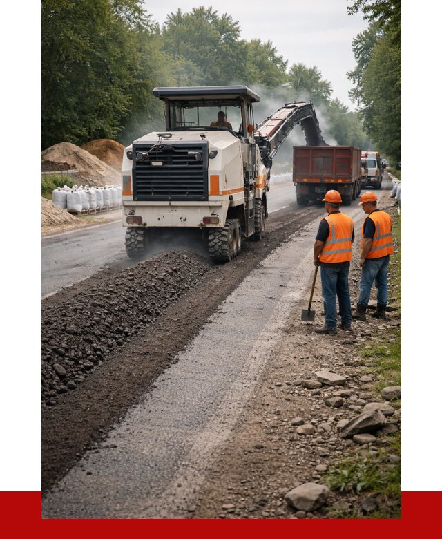 Фрезерованный асфальт в Новокубанске от 2288 р./куб. | ПРОНЕРУДНкб