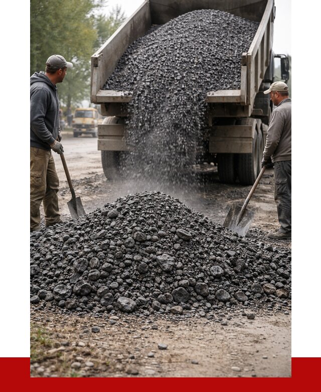 Дробленый асфальт в Новокубанске от 2911 р. с доставкой | ПРОНЕРУДНкб