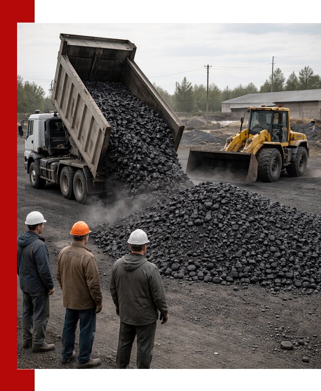 Доставка угля антрацита в Новокубанске с самосвалами и погрузкой