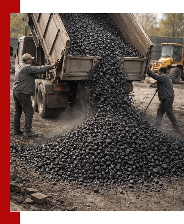 Доставка угля семечка самосвалами в Новокубанске