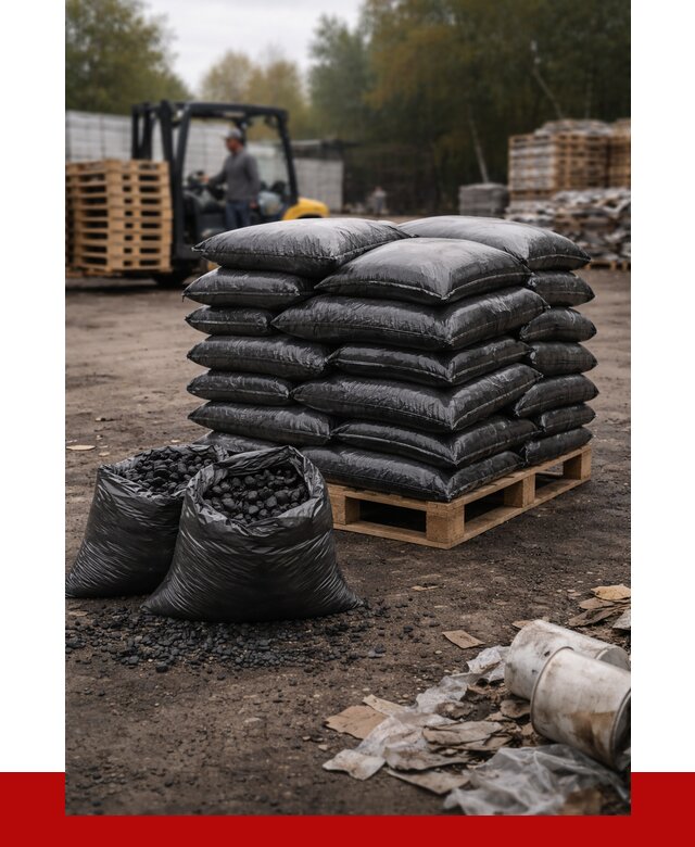 Купить уголь в мешках с доставкой в Новокубанске от 7799 р. | ПРОНЕРУДНкб