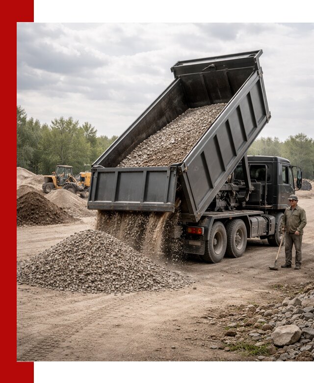 Доставка самосвалом 30 м3 по выгодным ценам в Новокубанске