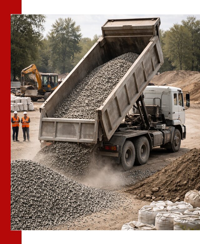 Аренда самосвала в Новокубанске для доставки сыпучих и нерудных материалов