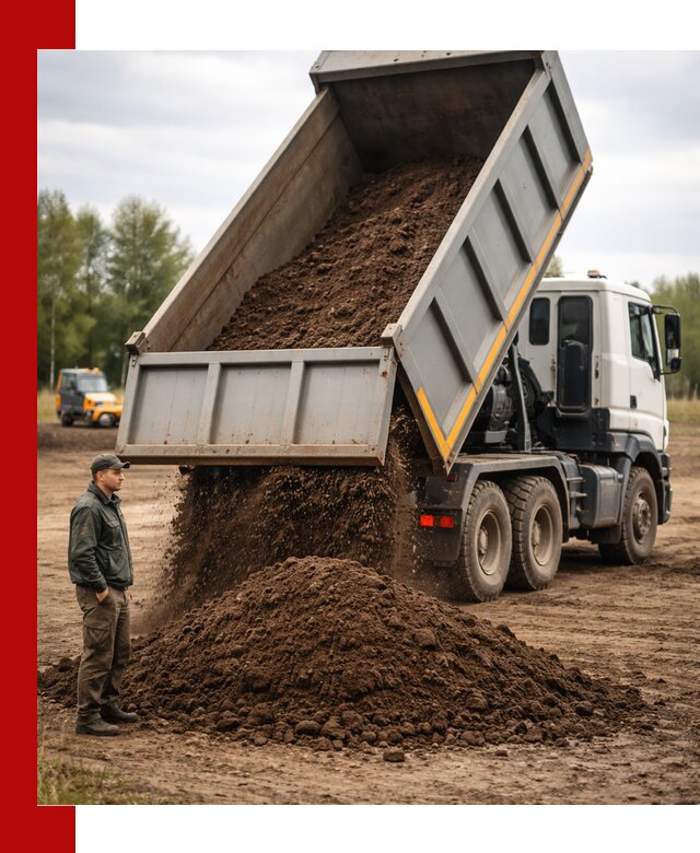 Аренда самосвала с водителем в Новокубанске для сыпучих грузов и навоза