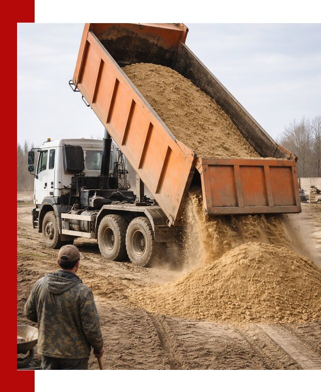 Аренда самосвала 20 тонн для перевозки грузов в Новокубанске