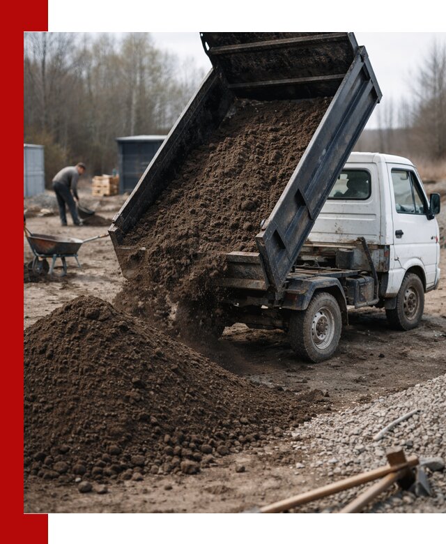 Аренда минисамосвала в Новокубанске для доставки сыпучих материалов