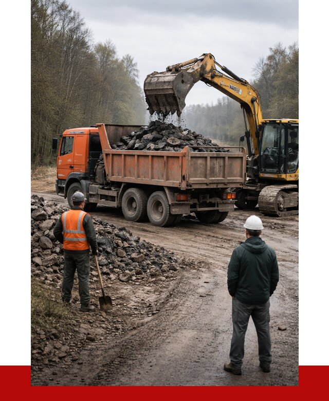 Вывоз асфальта в Новокубанске от 4679 р. самосвалом ПРОНЕРУДНкб