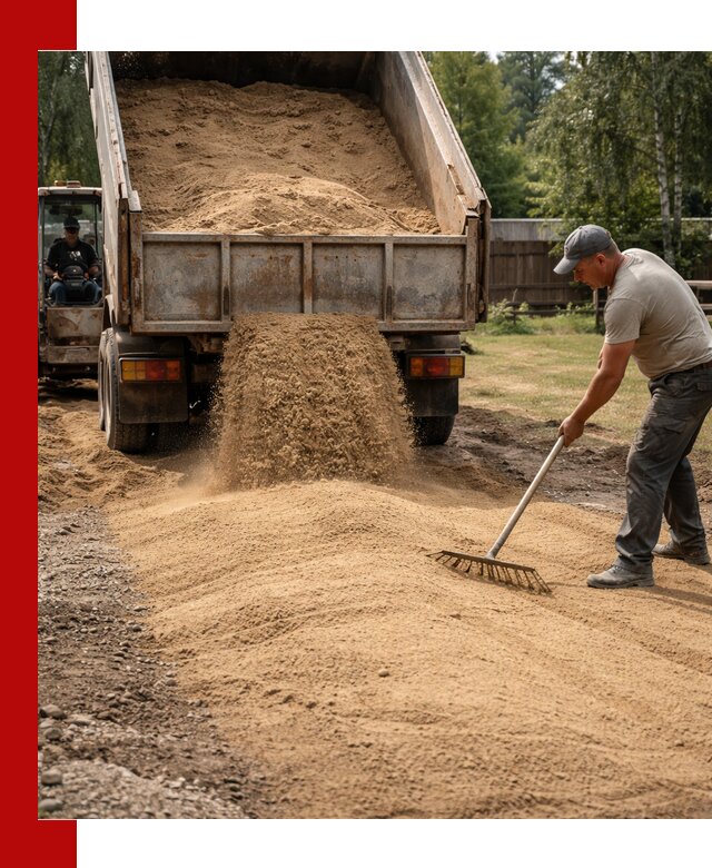 Отсыпка участка песком в Новокубанске быстро и качественно