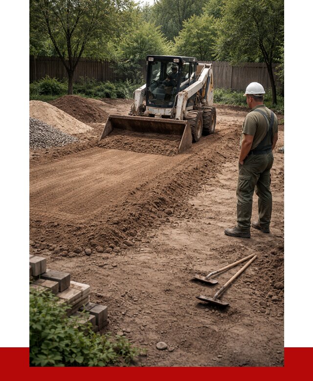 Выравнивание участка под ключ в Новокубанске от 3639 р. | ПРОНЕРУДНкб